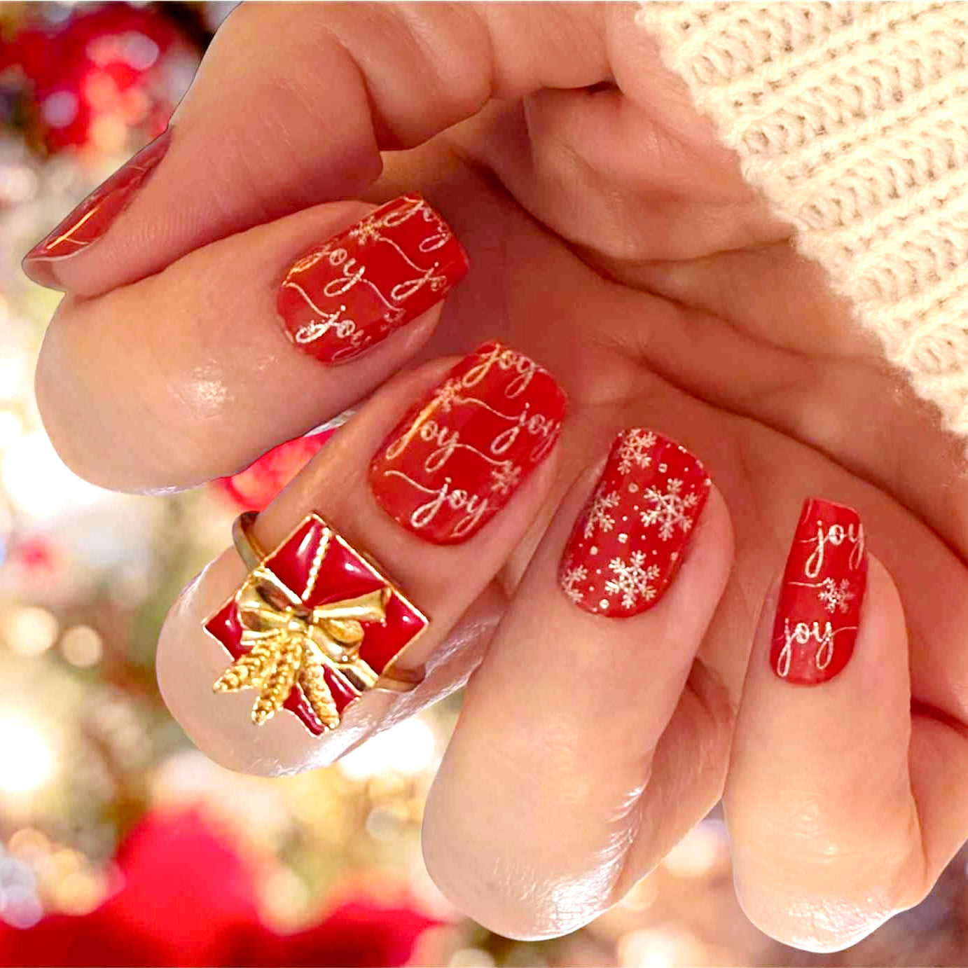 Holiday Joy Exclusive Nail Wraps (HOLO FOIL)